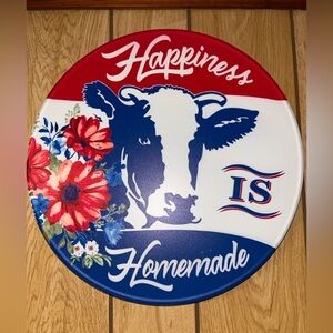 Pioneer Woman Happiness Is Homemade Patriotic Wall Decor.